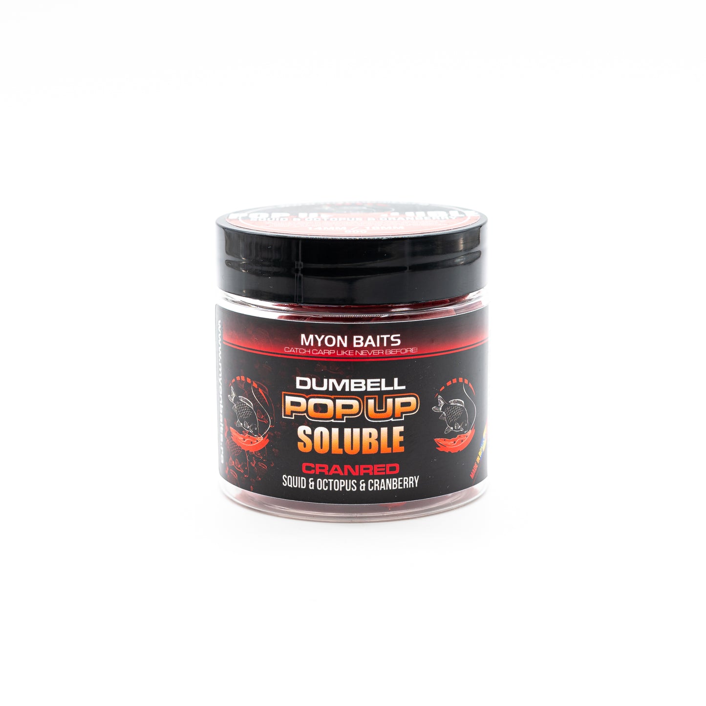 Pop Up Soluble Dumbell CranRed