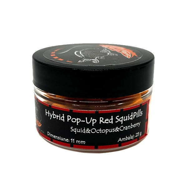 Myon Baits Hybrid Pop Up Red SquidPills 11 mm Myon Baits Pop Up Produse